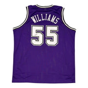 Jason Williams Signed Sacramento Kings Custom Jersey JSA Witness COA0