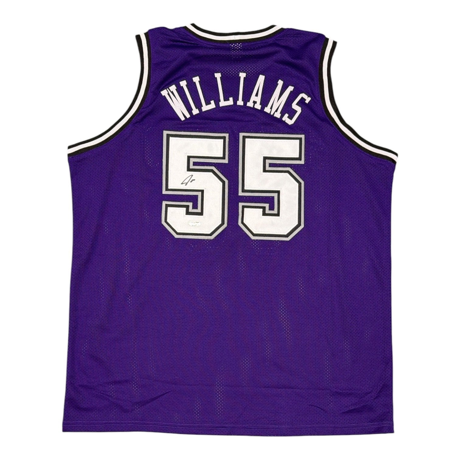 Jason Williams Signed Sacramento Kings Custom Jersey JSA Witness COA0