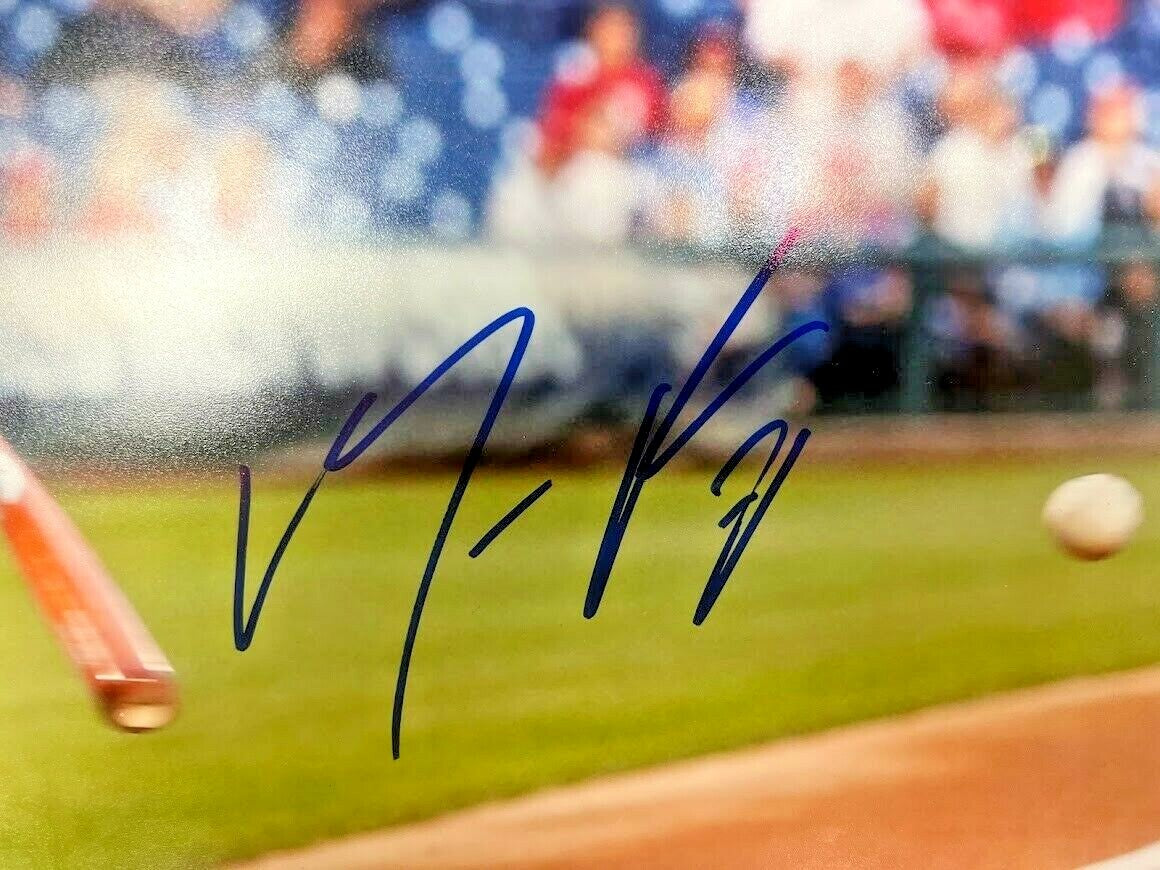Maikel Franco Signed Auto Autographed 16x20 Photo LSCM COA HOLO PF Phillies1