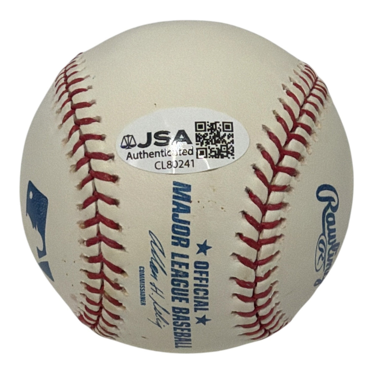 Mike Mussina Signed Autographed ROMLB Baseball JSA COA Orioles New York Yankees1