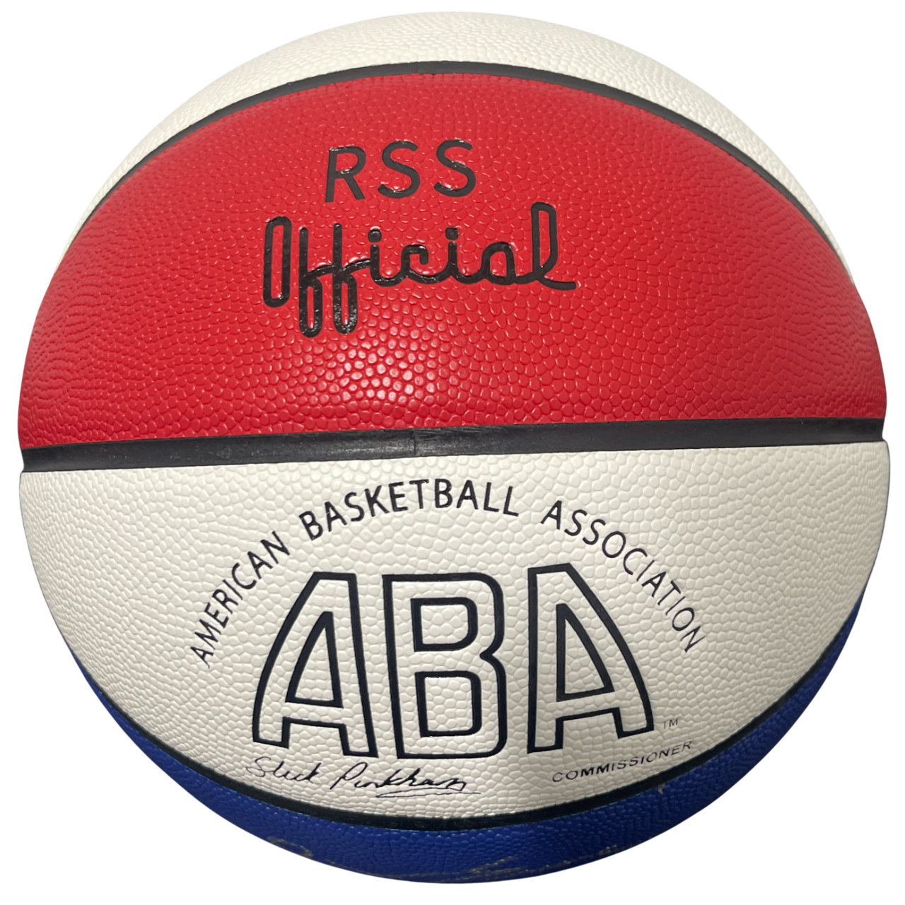 Julius Erving Signed Autographed ABA Basketball w/ Dr J Beckett Witness BAS COA2