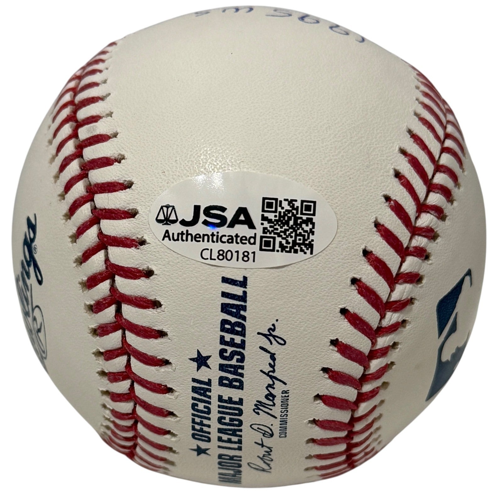 John Smoltz Signed Autographed ROMLB Baseball w/ Full Name + 3 Insc JSA COA3