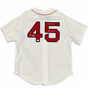 Pedro Martinez Signed Red Sox Mitchell & Ness Authentic Jersey w/ CY HOF JSA COA0
