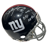 Lawrence Taylor Signed Giants TB Mini Helmet w/ Bad MFer Beckett Wit BAS COA A0