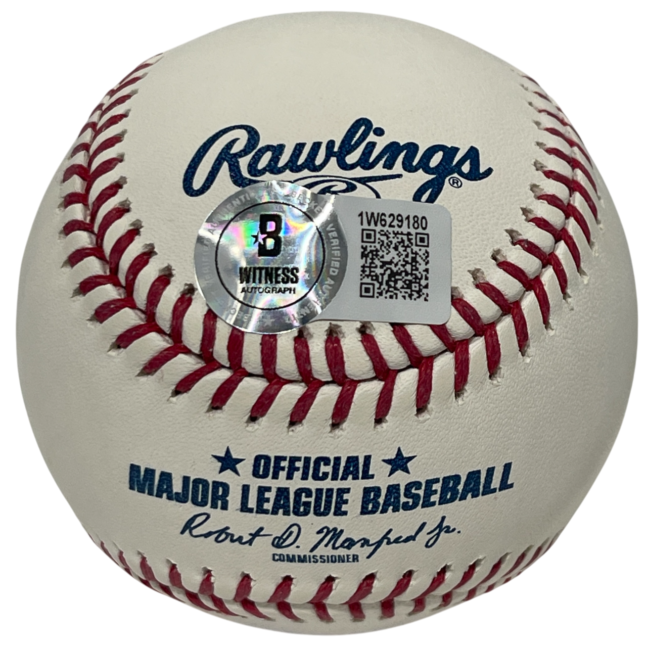 Doug Mientkiewicz Signed ROMLB Baseball w/ 3 Ins Beckett Witness BAS COA3