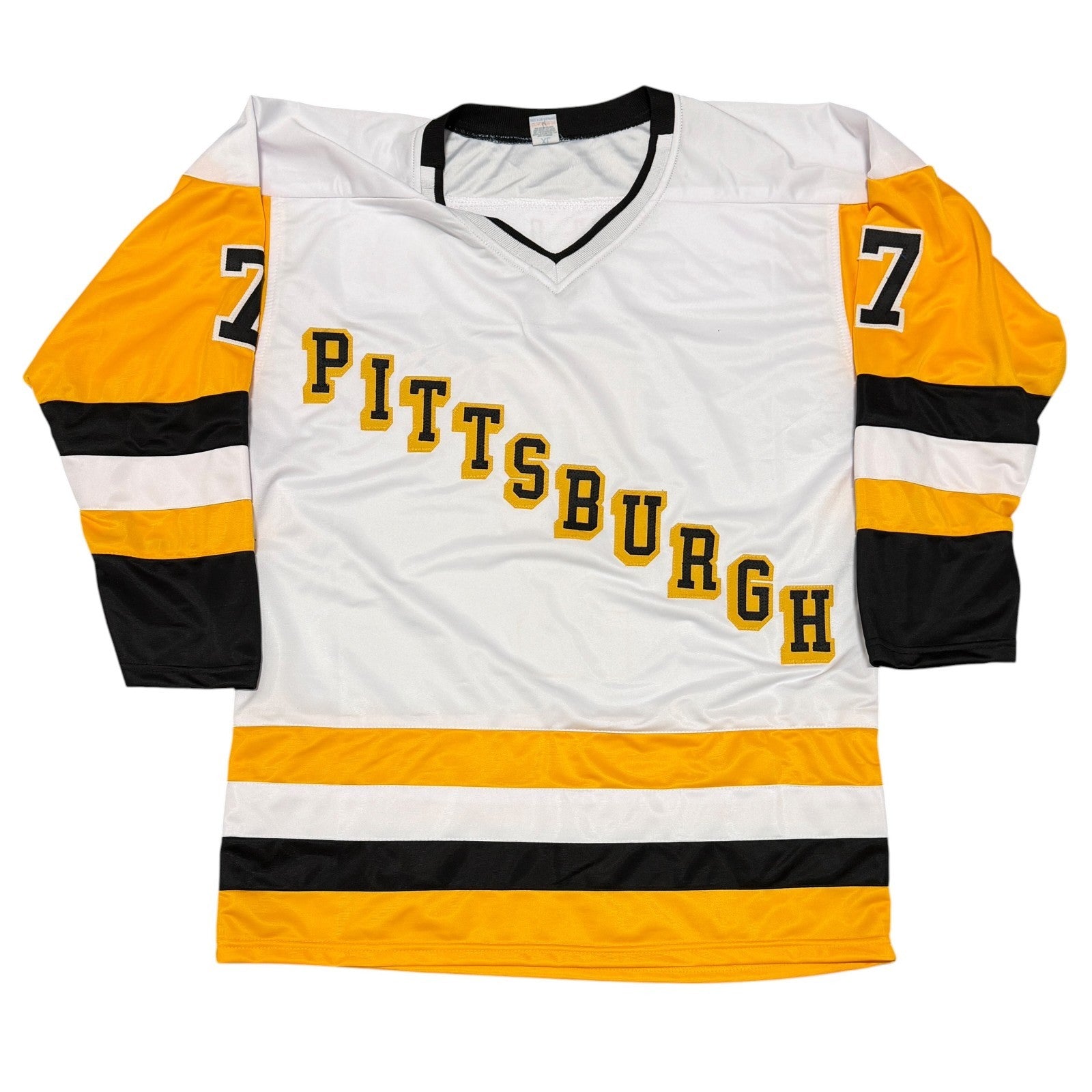 Joe Mullen Signed Pittsburgh Penguins Custom Jersey w/ 2 Insc JSA Witness COA2