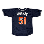 Trevor Hoffman Signed Autographed San Diego Padres Custom Jersey Beckett BAS COA0