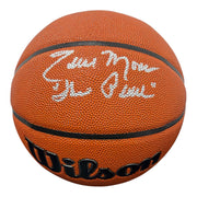 Earl Monroe Signed Autographed Wilson NBA Basketball w/ The Pearl JSA Wit COA0