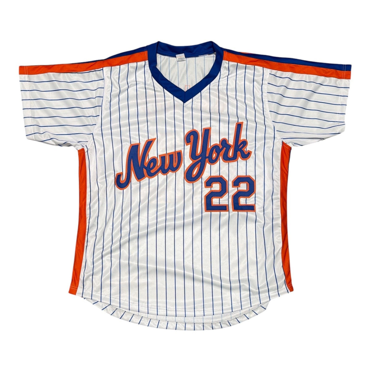 Ray Knight Signed New York Mets Custom Jersey w/ 1986 WS MVP JSA COA2