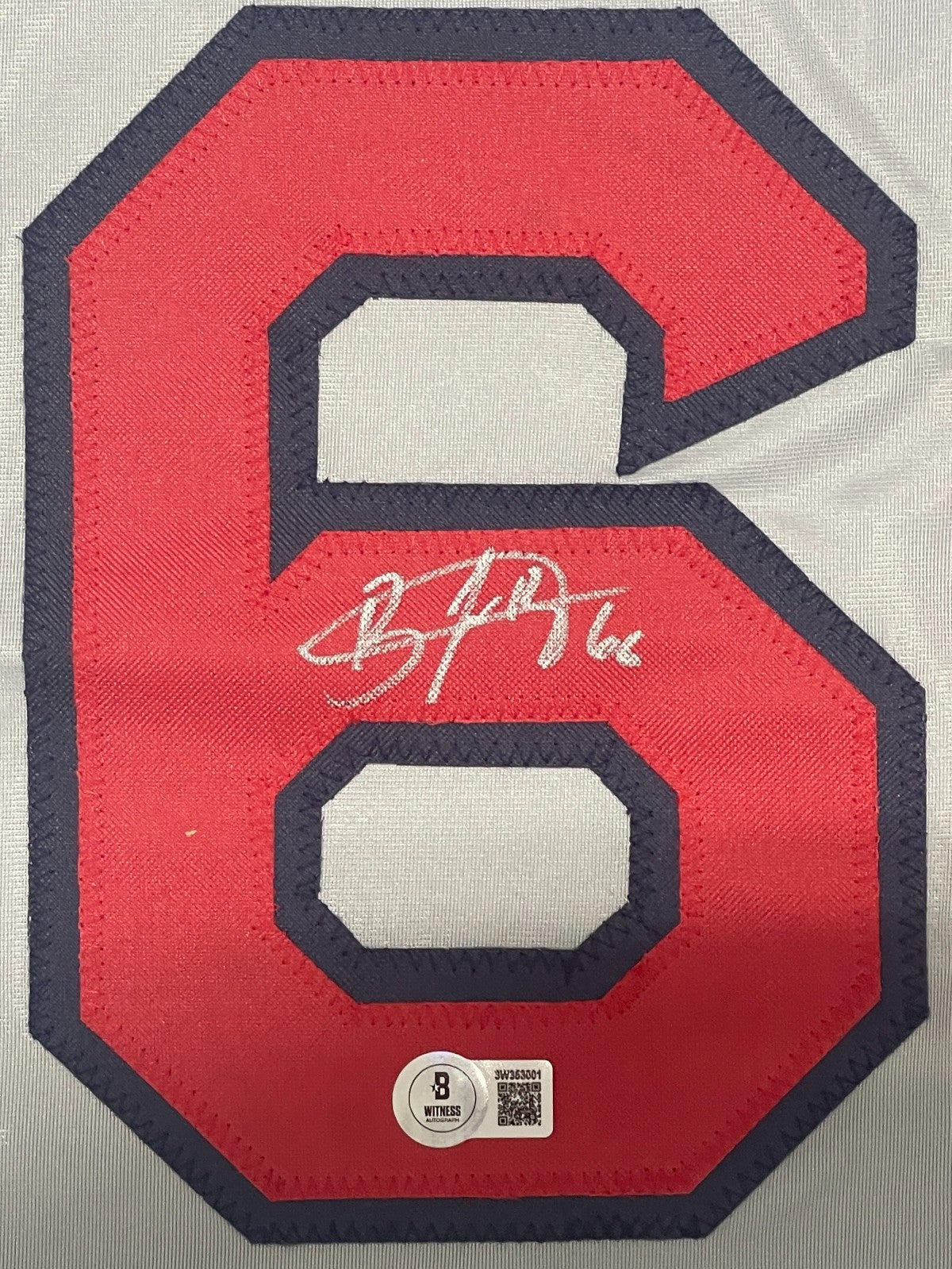 Brayan Bello Signed Boston Red Sox Custom Jersey w/ #66 Beckett Witness BAS COA1