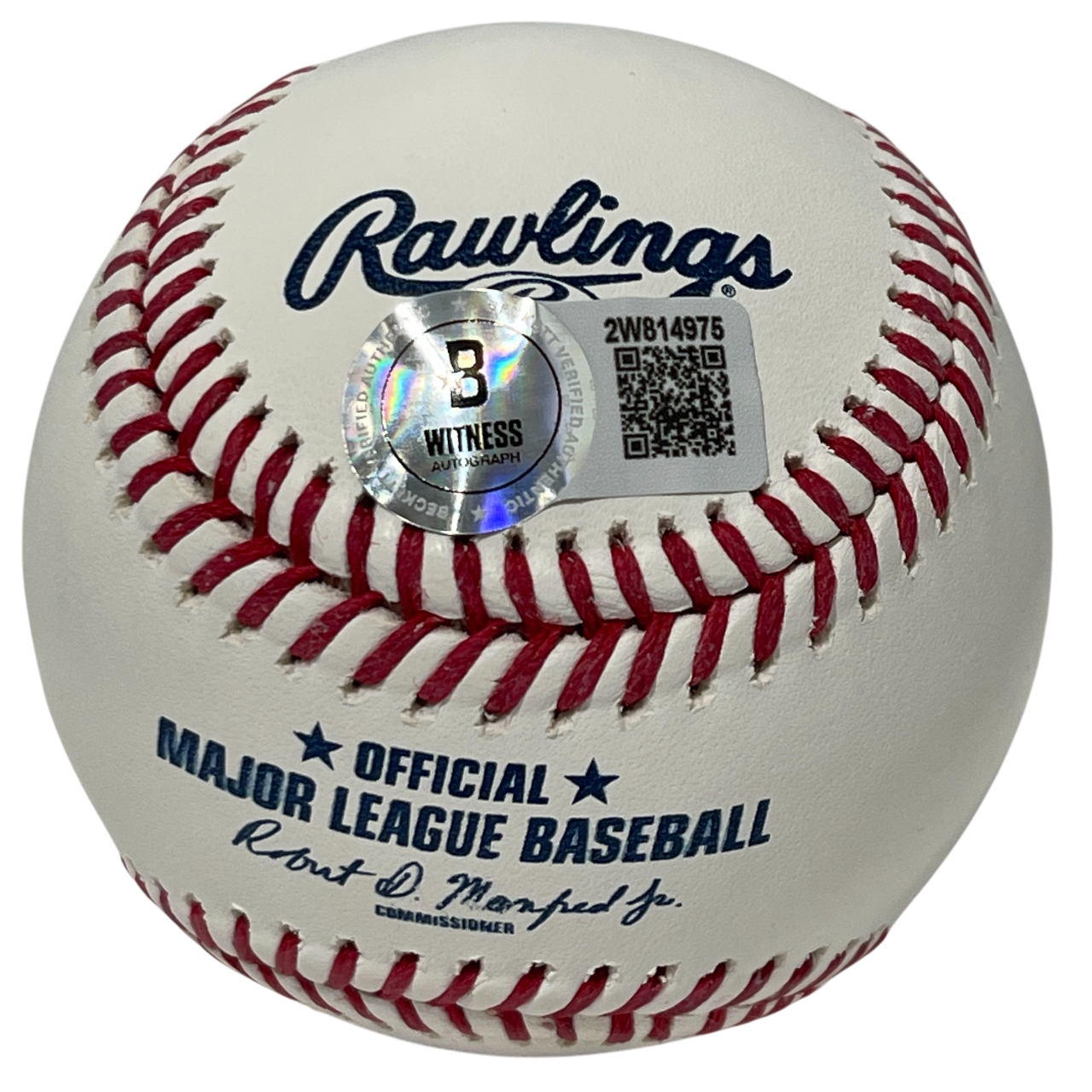 Scott Cooper Signed ROMLB Baseball w/ 93-94 All Star Ins Beckett Witness BAS COA1