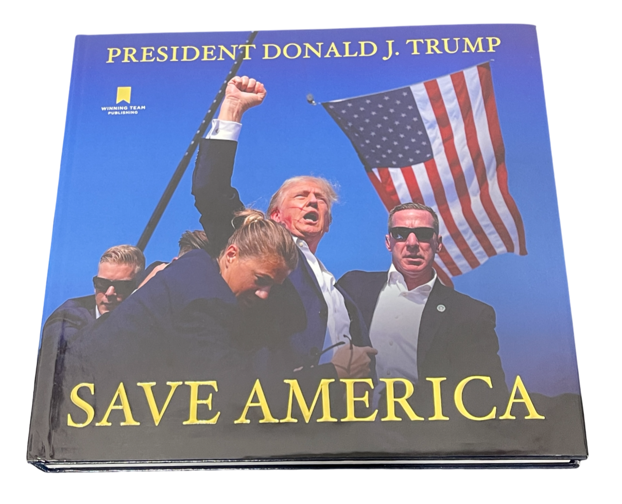 President Donald J. Trump Signed Autographed Save America Hardcover Book PSA COA0