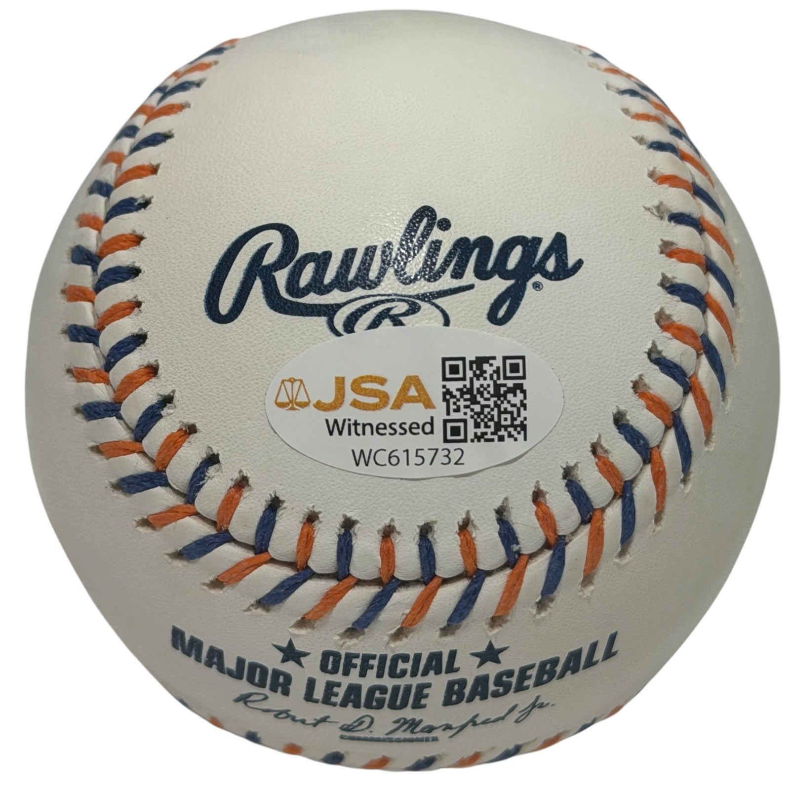 Bobby Valentine Signed New York Mets Logo Baseball w/ 2x Insc JSA Witness COA1