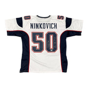 Rob Ninkovich Signed Patriots Custom Jersey w/ 2x SB Champ Beckett Wit BAS COA0