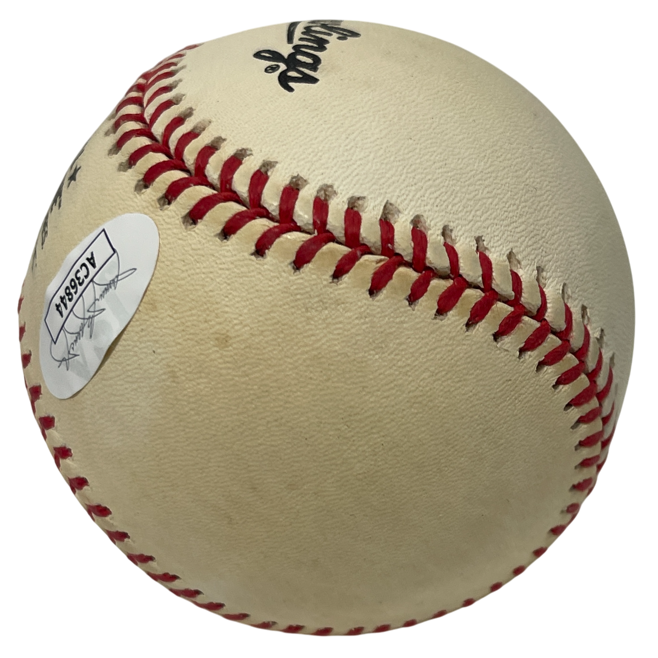 Mike Piazza Signed Rawlings National League Baseball New York Mets JSA COA J4