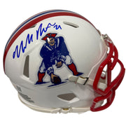Malcolm Butler Signed New England Patriots TB Mini Helmet JSA Witness COA0