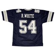 Randy White Signed Dallas Cowboys Custom Jersey w/ 4 Insc JSA Witness COA0