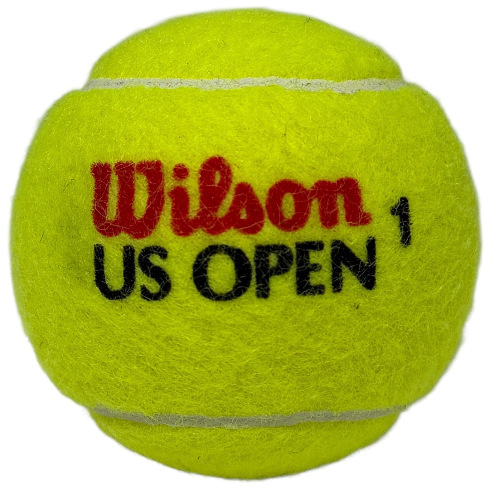 Roger Federer Signed Autographed Wilson US Open Tennis Ball Beckett BAS COA1