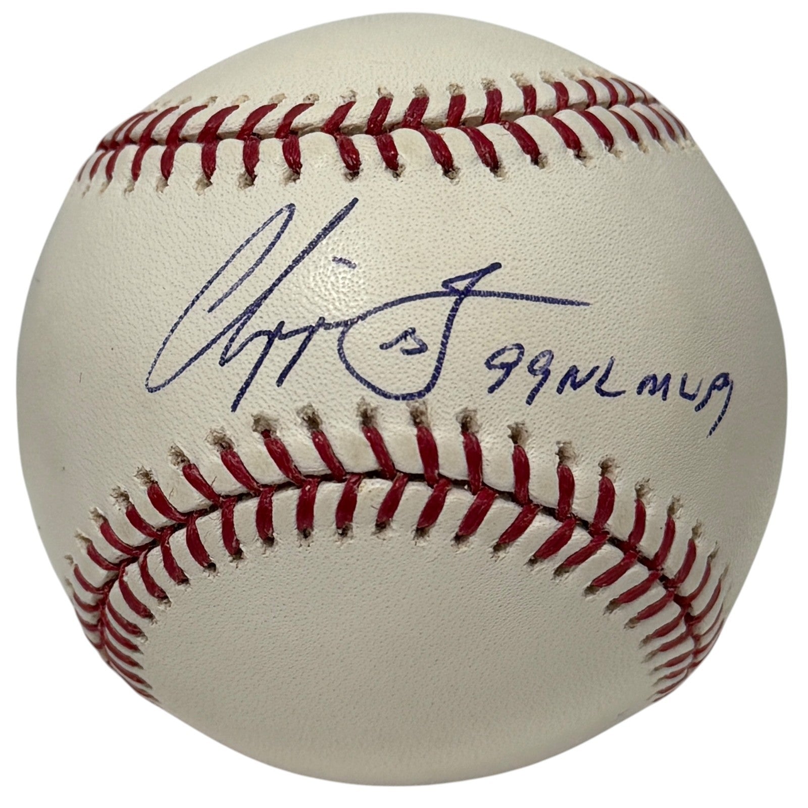 Chipper Jones Signed Autographed ROMLB Baseball w/ 99 NL MVP JSA COA Braves0
