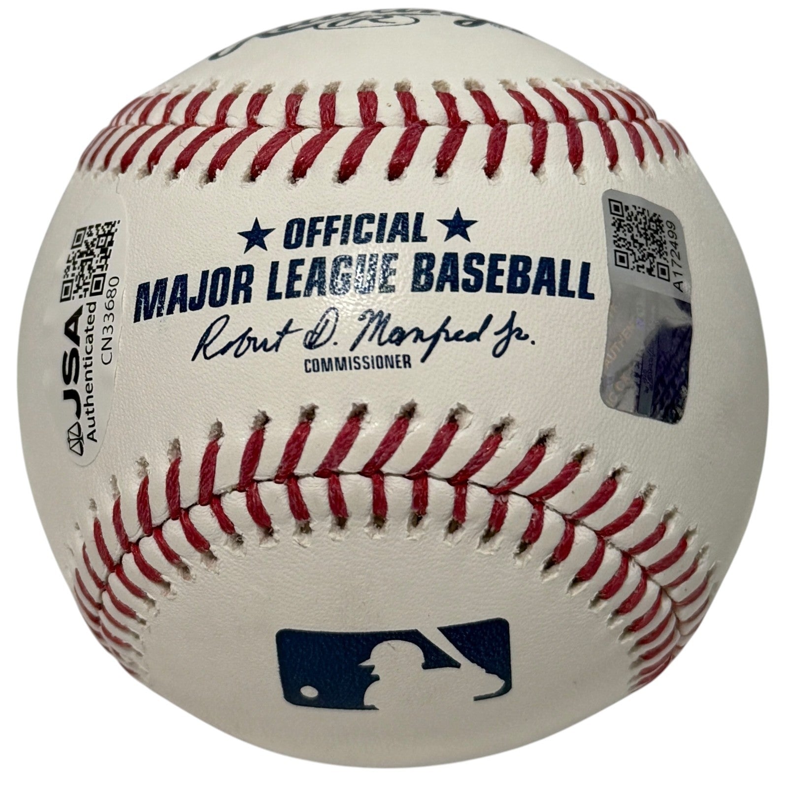 David Bednar Signed Autographed ROMLB Baseball w/ El Oso JSA COA Yankees1