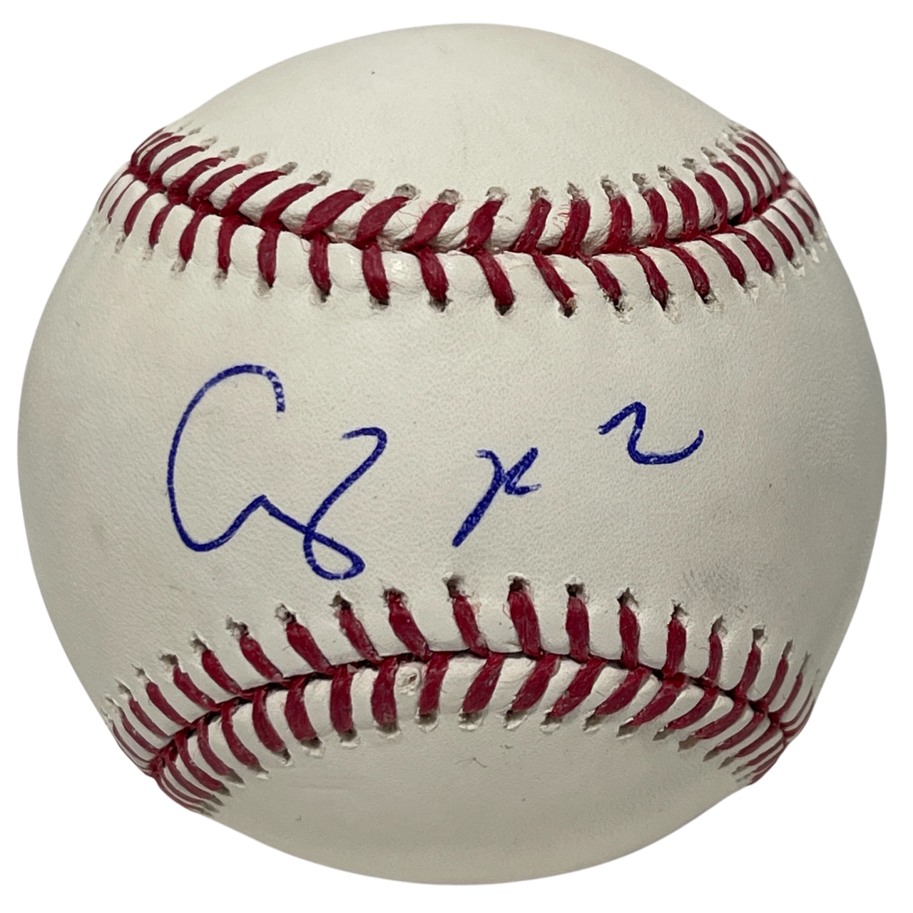 Corey Ray Signed Autographed Rawlings ROMLB Baseball JSA COA Brewers0