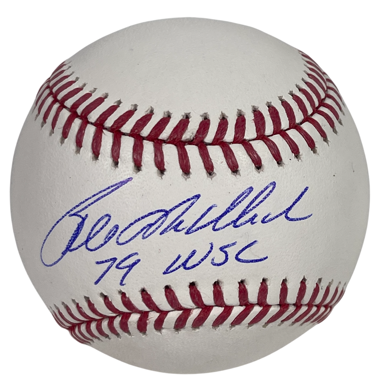 Bill Madlock Signed ROMLB Baseball w/ 79 WSC Beckett Witness BAS COA0