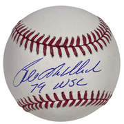 Bill Madlock Signed ROMLB Baseball w/ 79 WSC Beckett Witness BAS COA0