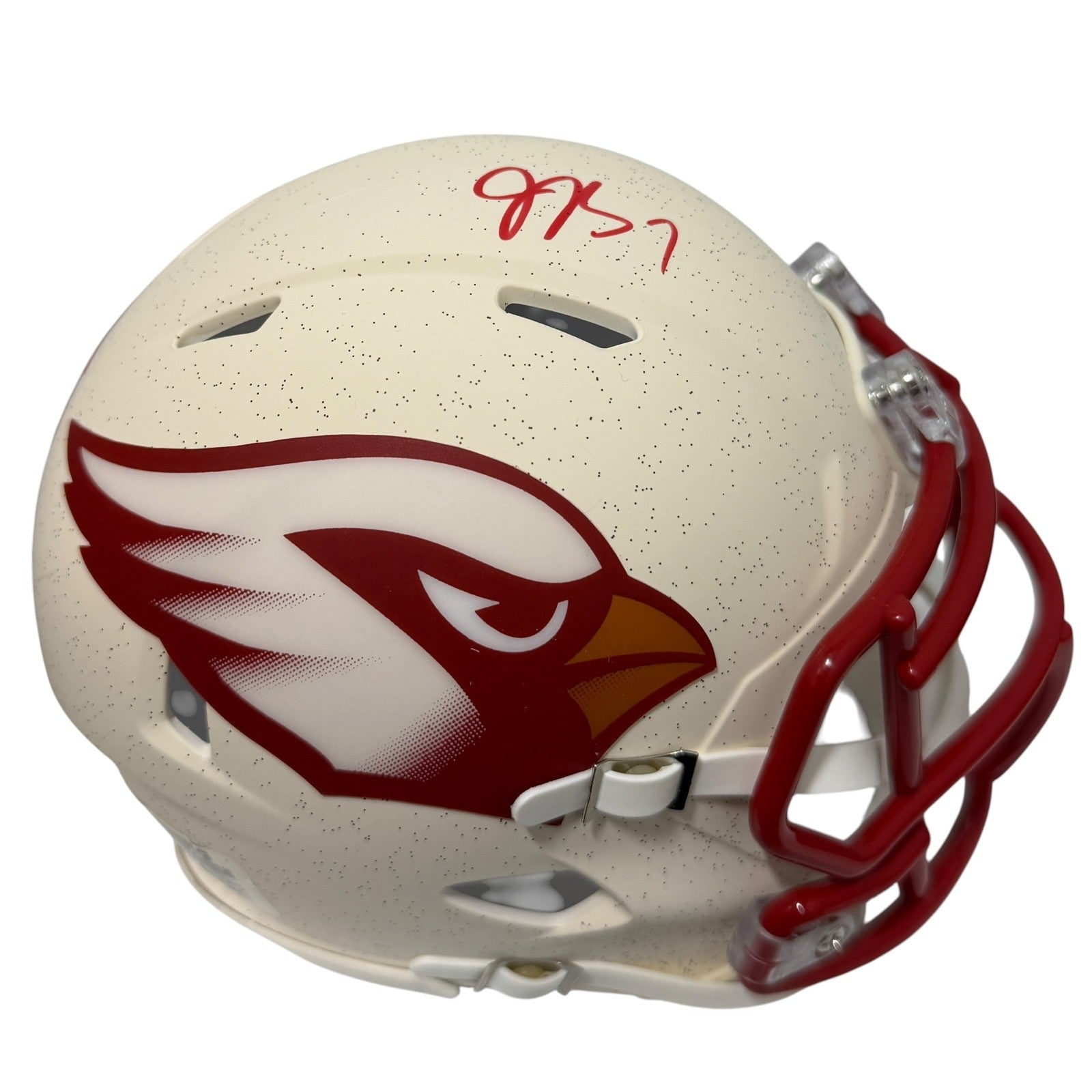 Jacoby Brissett Signed Arizona Cardinals Rivalries Mini Helmet JSA Witness COA0