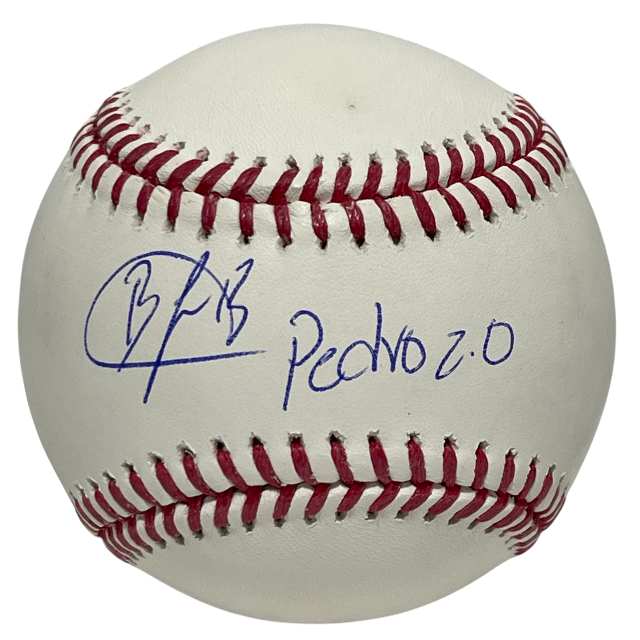 Brayan Bello Signed ROMLB Baseball w/ Pedro 2.0 Beckett Witness BAS COA0