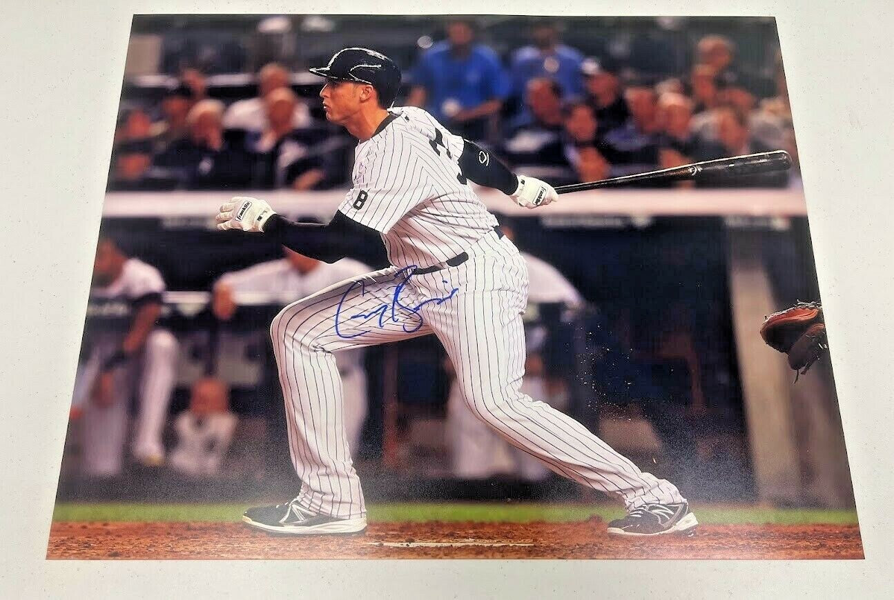 Greg Bird Signed Auto Autographed 16x20 Photo LSCM COA HOLO NY Yankees Rockies B0