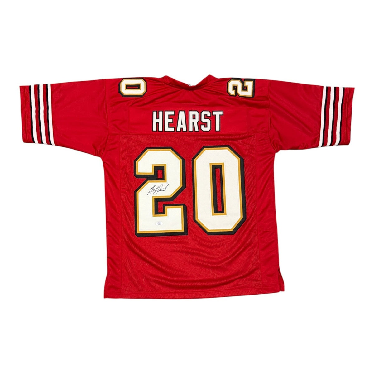 Garrison Hearst Signed Autographed San Francisco 49ers Custom Jersey PSA ITP COA0