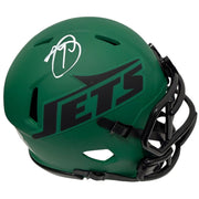 Minkah Fitzpatrick Signed New York Jets Rave Mini Helmet JSA Witness COA0