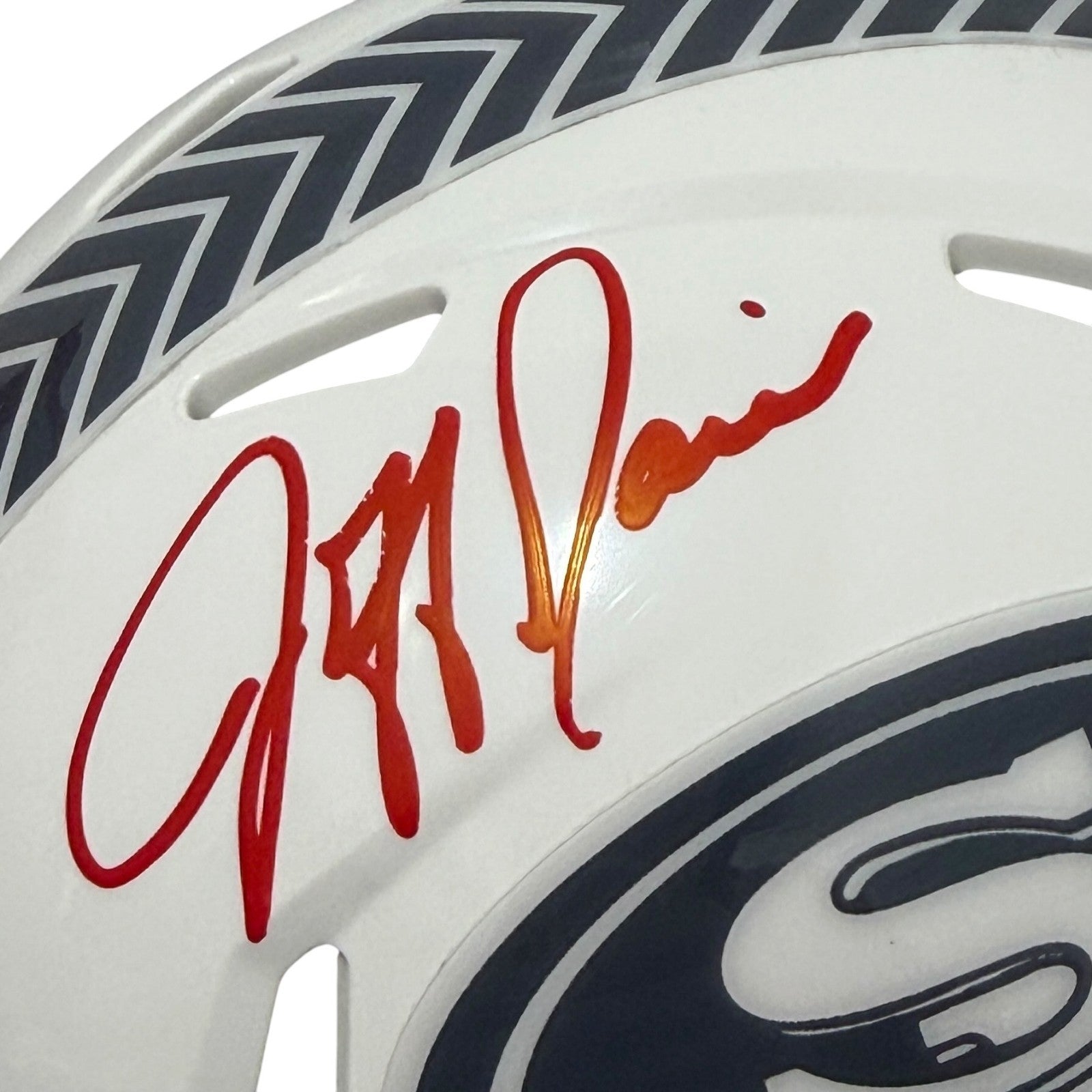 Jeff Garcia Signed San Francisco 49ers Salute 24 Mini Helmet JSA Witness COA1
