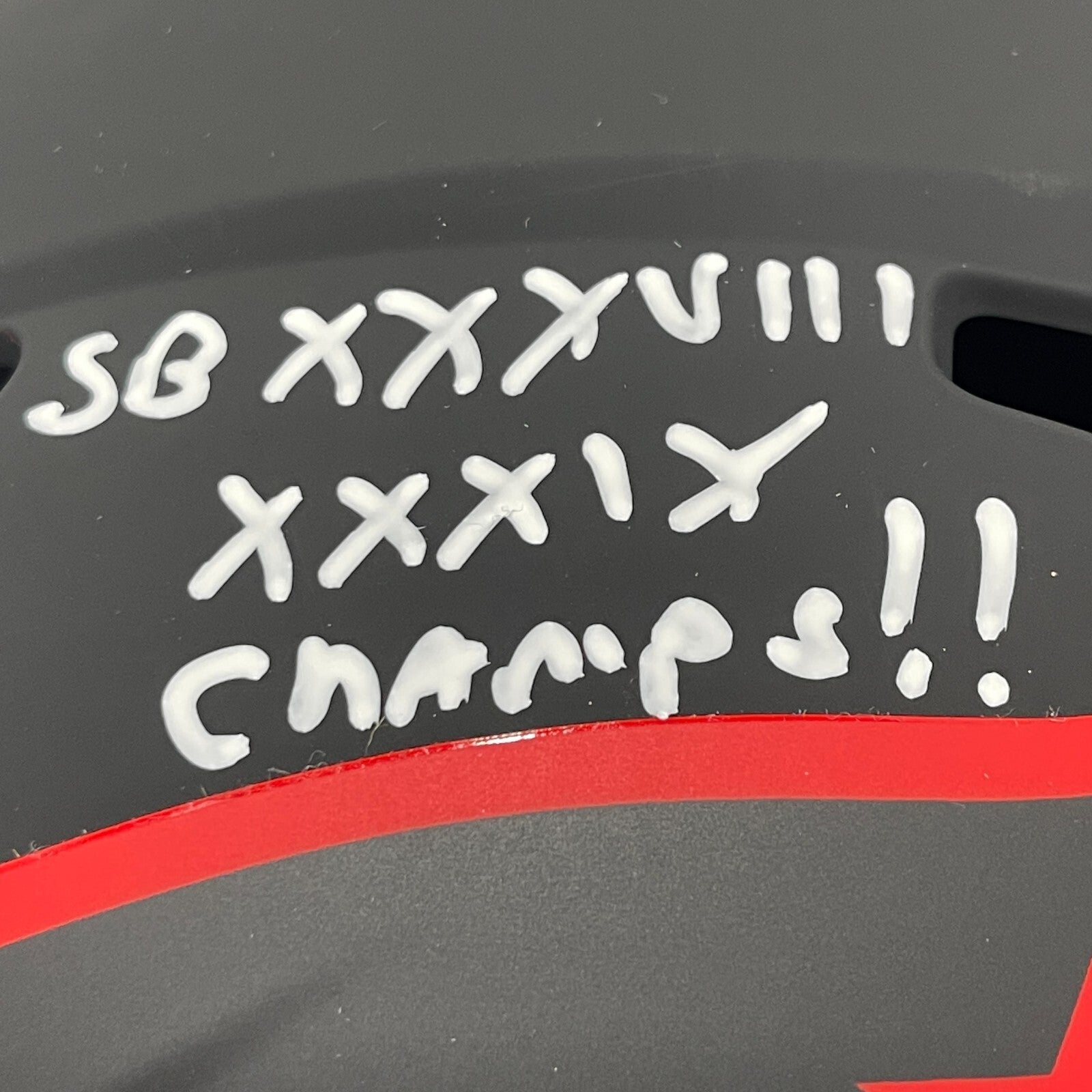 Rodney Harrison Signed Patriots Eclipse Full Size Helmet 2 Ins Beckett W BAS COA2