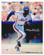 Mookie Wilson Signed Autographed New York Mets 8x10 Photo PSA ITP COA #10