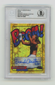 Brandi Chastain 2024 Hits Memorabilia BOOM Gold 1/1 Signed USA BGS BAS Auto0