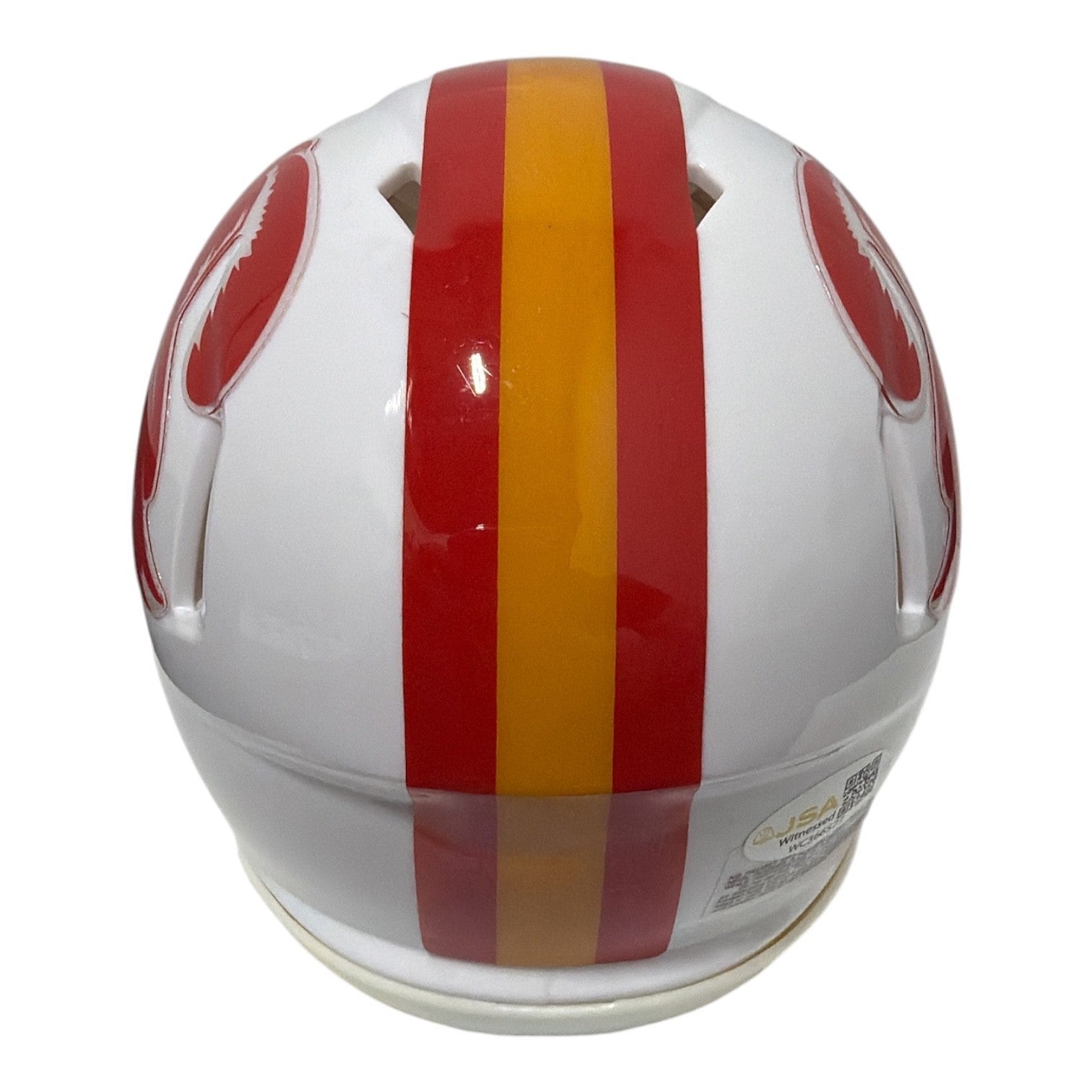 Bucky Irving Signed  Tampa Bay Buccaneers TB Mini Helmet JSA Witness COA2
