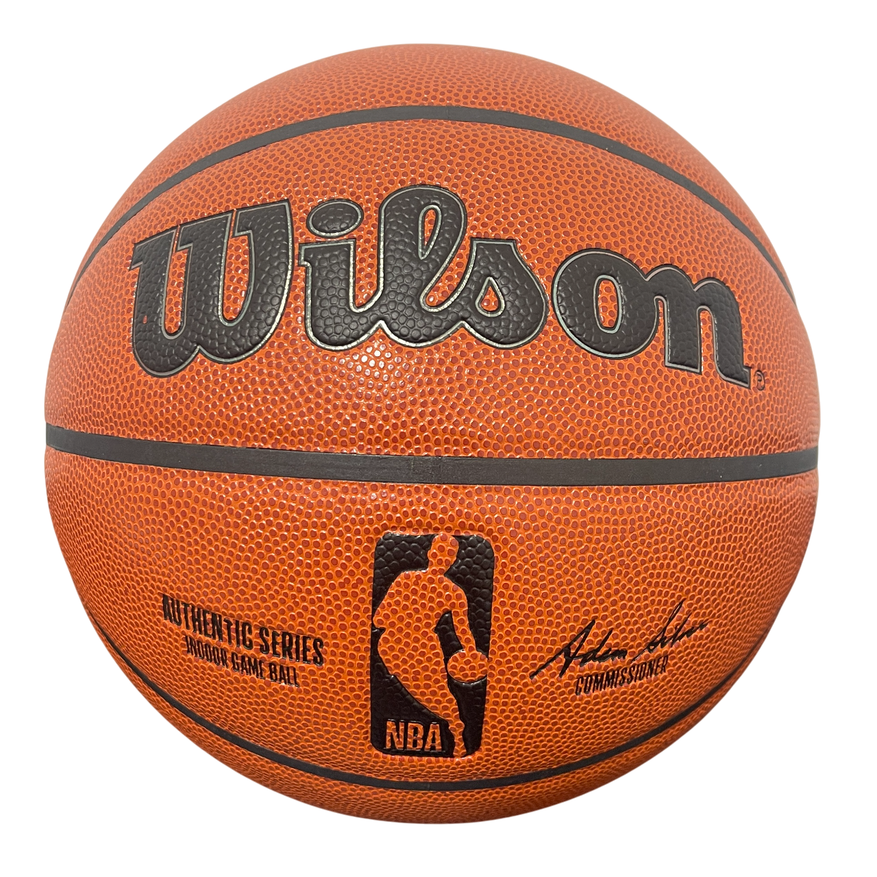 Peyton Watson Signed Wilson NBA Basketball Upper Deck UDA COA Denver Nuggets3
