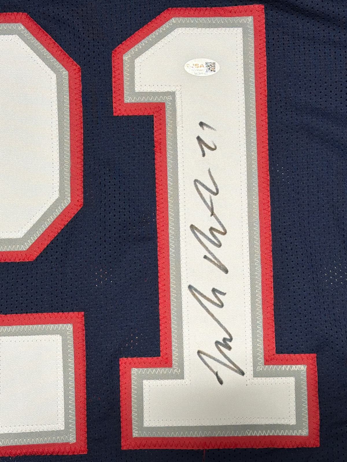 Malcolm Butler Signed New England Patriots Custom Jersey JSA Witness COA2