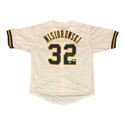Jacob Misiorowski Signed Milwaukee Brewers Custom Jersey Prova + JSA COA0