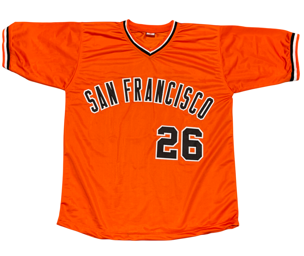 John Montefusco Signed SF Giants Custom Jersey w/ 2 Insc ROY Beckett Wit BAS COA2