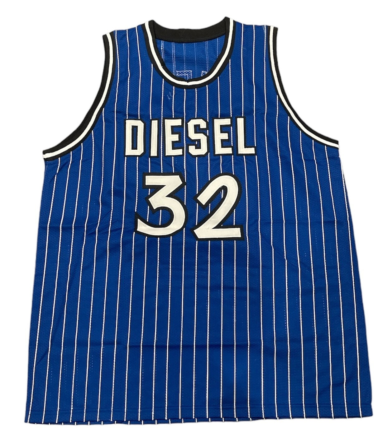 Shaquille O'Neal Signed Diesel Orlando Custom Jersey Beckett Wit BAS COA2