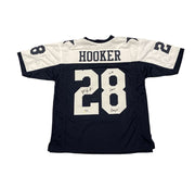 Malik Hooker Signed Cowboys TB Custom Jersey w/ We Dem Boyz! Beckett BAS COA0
