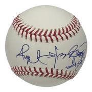 Angel Hernandez Signed Autographed ROMLB Baseball w/ 02 WS JSA COA Umpire0