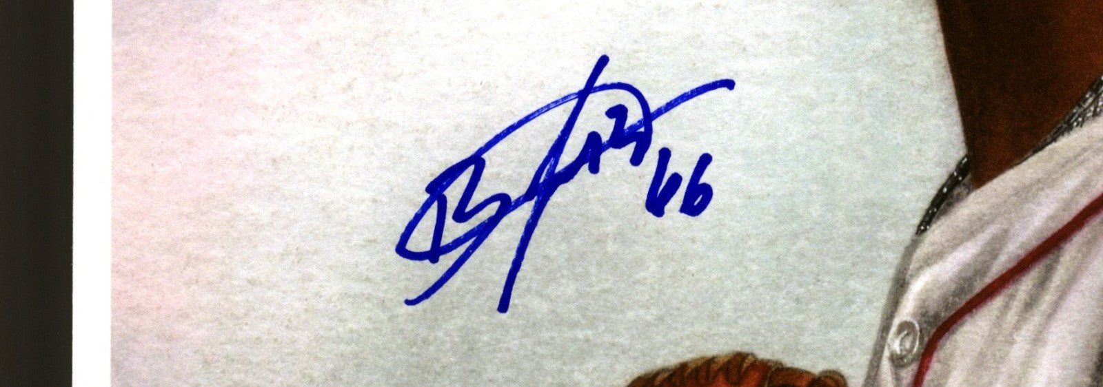 Brayan Bello Signed Auto 10x14 Topps Living Art Print Beckett BAS COA2