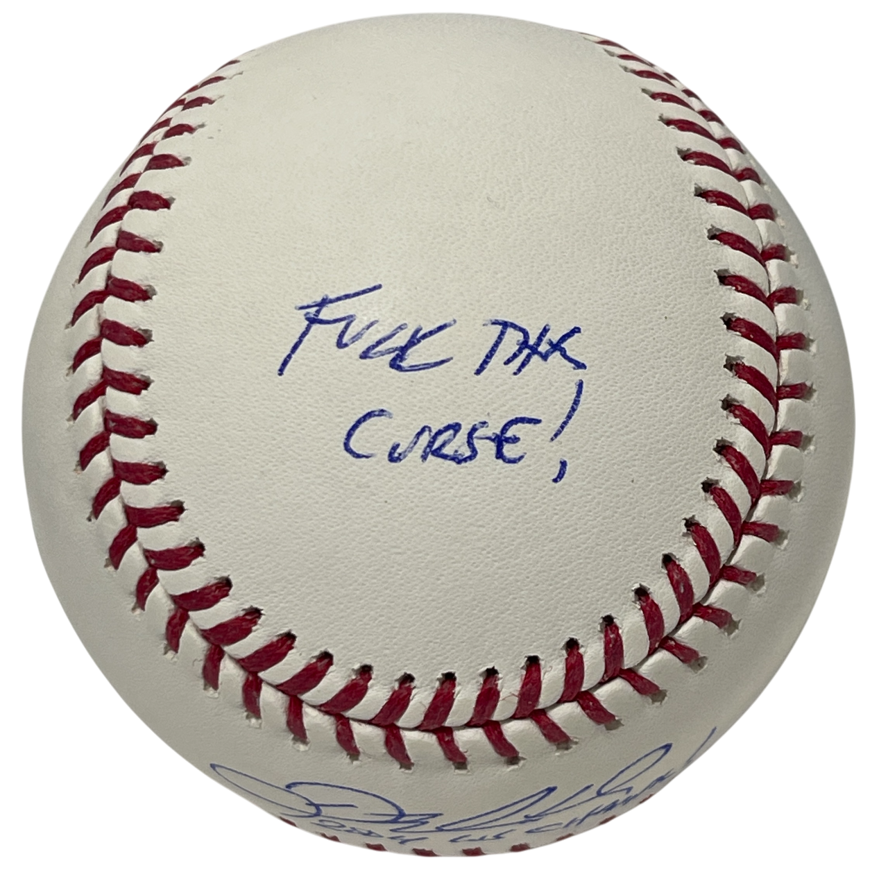 Doug Mientkiewicz Signed ROMLB Baseball w/ 3 Ins Beckett Witness BAS COA1