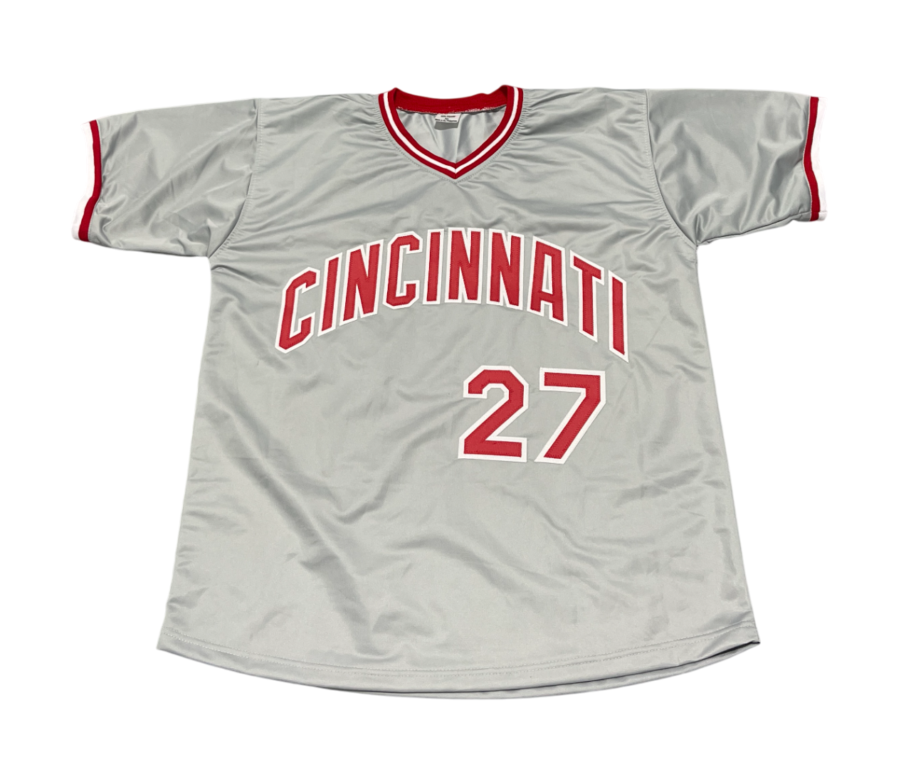 Jose Rijo Signed Cincinnati Reds Custom Jersey w/ 90 WS MVP Beckett Wit BAS COA2