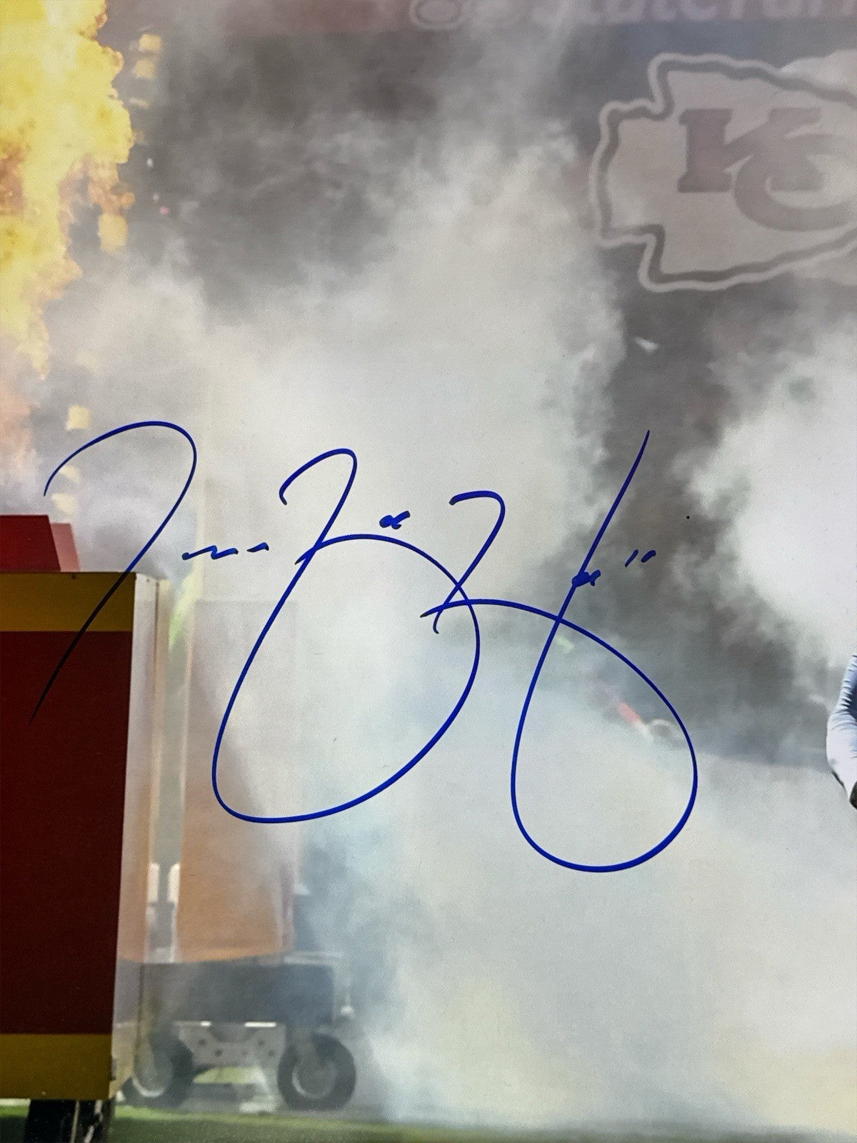 Tamba Hali Signed Autographed Kansas City Chiefs 16x20 Photo JSA Witness COA1