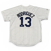Alex Rodriguez Signed Autographed New York Yankees Majestic Jersey JSA COA0