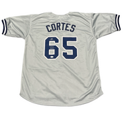 Nestor Cortes Signed New York Yankees Custom Jersey w/ Nasty Nestor JSA COA0
